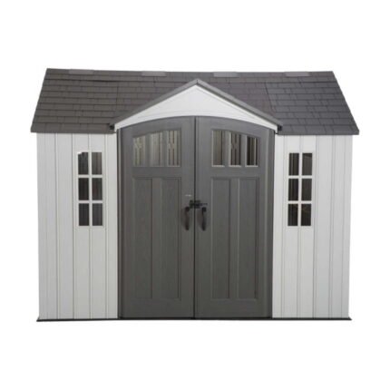 Lifetime 10×8 Plastic Side Entry Shed Kit W/ Floor & Windows (60243)