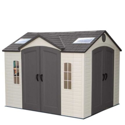 Lifetime 10x8 Garden Shed Kit W/ Double Doors (60001)