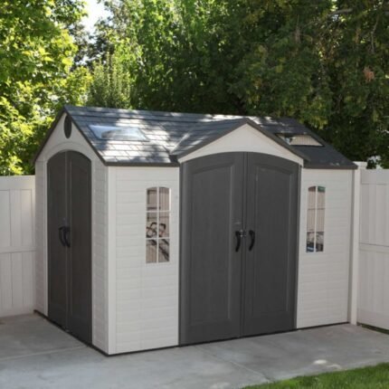 Lifetime 10x8 Garden Shed Kit W/ Double Doors (60001)