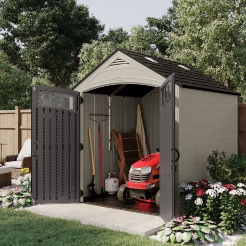Suncast Cloverdale® 7 ft. x 7 ft. Storage Shed BMS7727