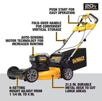 Dewalt 20V Lawn Mower Kit